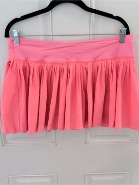 Lululemon Pleat To Street Skirt 10 | Grapefruit Coral